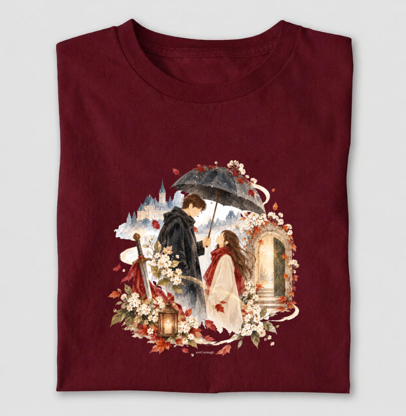 Solitário, Inverno e Eternidade | Camiseta Dorameira em Aquarela - Imagem 3