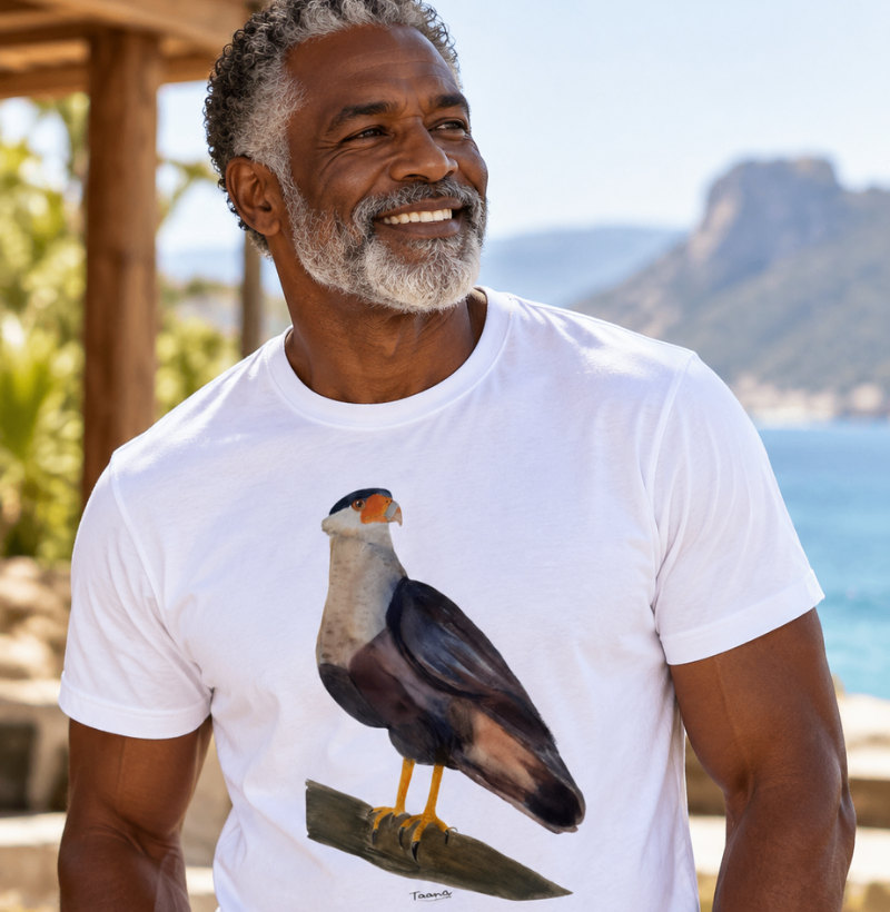 Camiseta Carcará – Aves do Brasil - Imagem 2