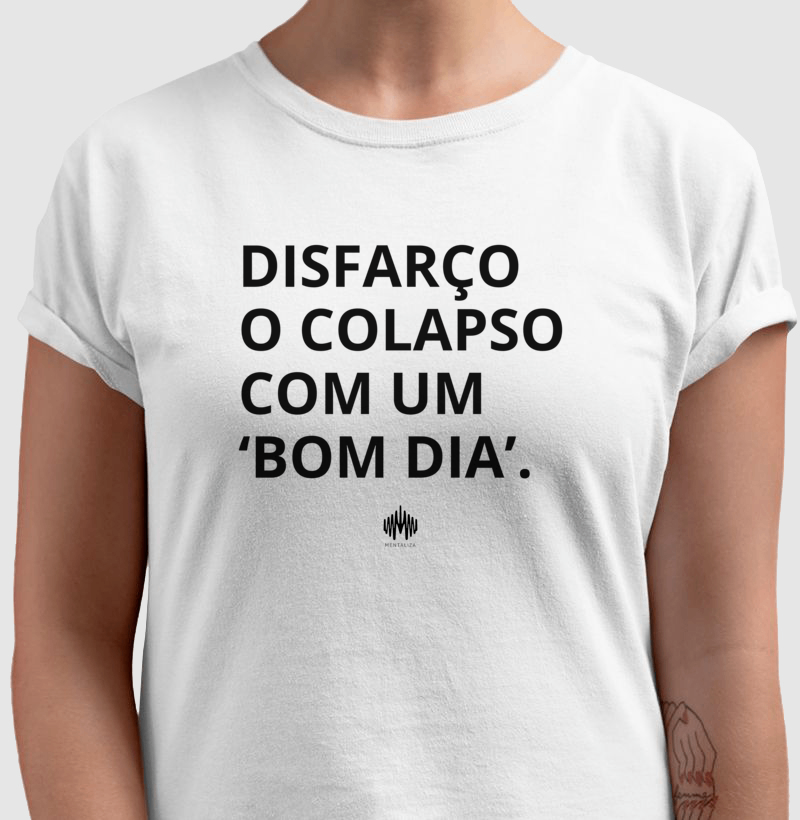 Disfarço o colapso com um 'bom dia'. - Imagem 3
