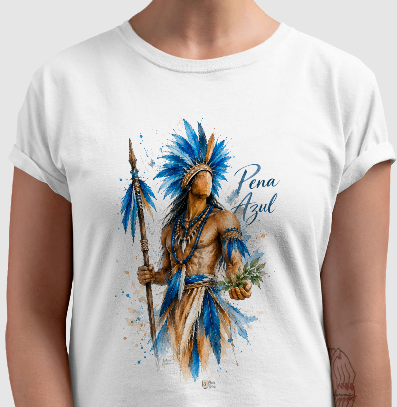 Caboclo Pena Azul Maria Patuá - Imagem 3