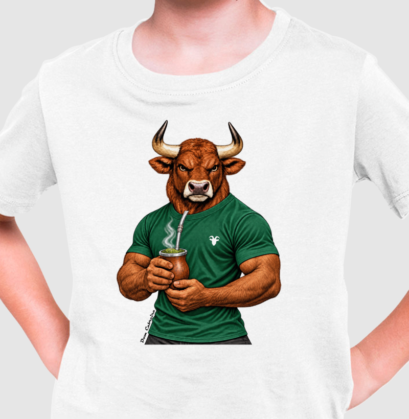 Camiseta Infantil Touro Gaúcho - Imagem 4