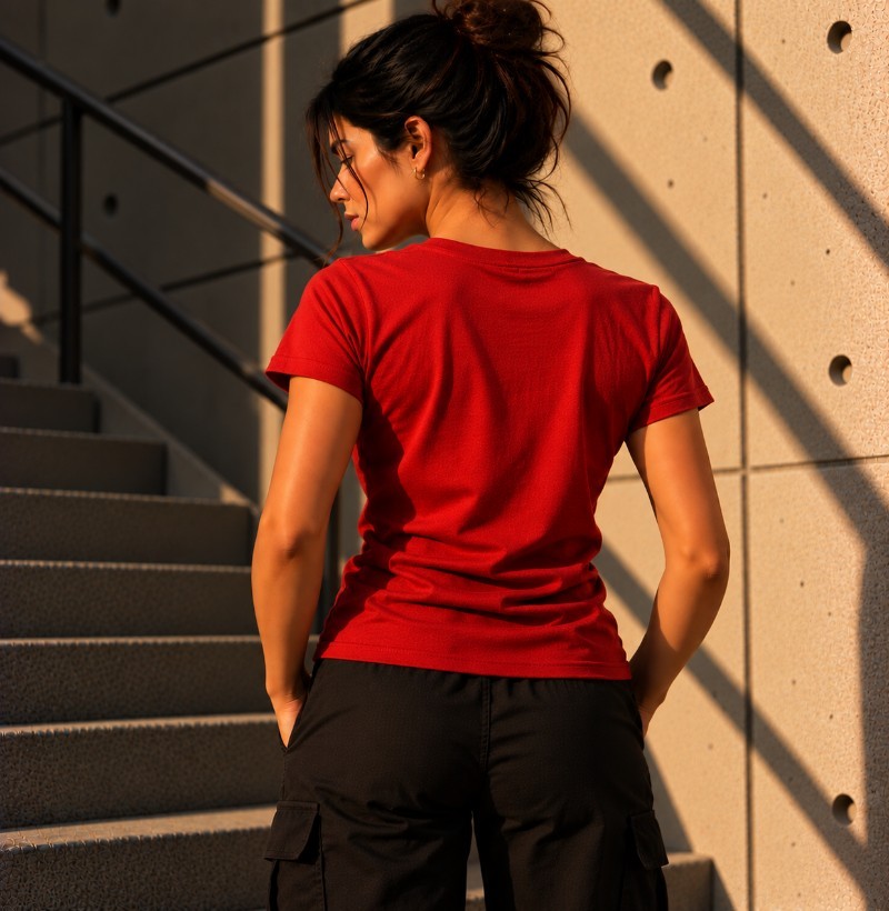 TRM Timeless Tee Feminina Red - Imagem 2