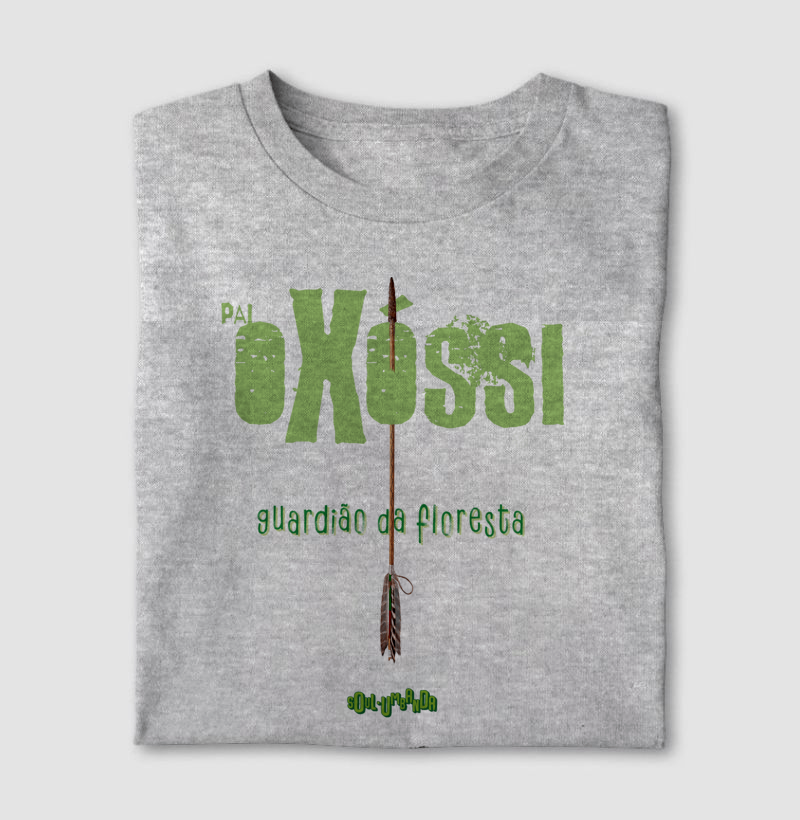 camiseta OXÓSSI guardião da floresta masculina - Imagem 4