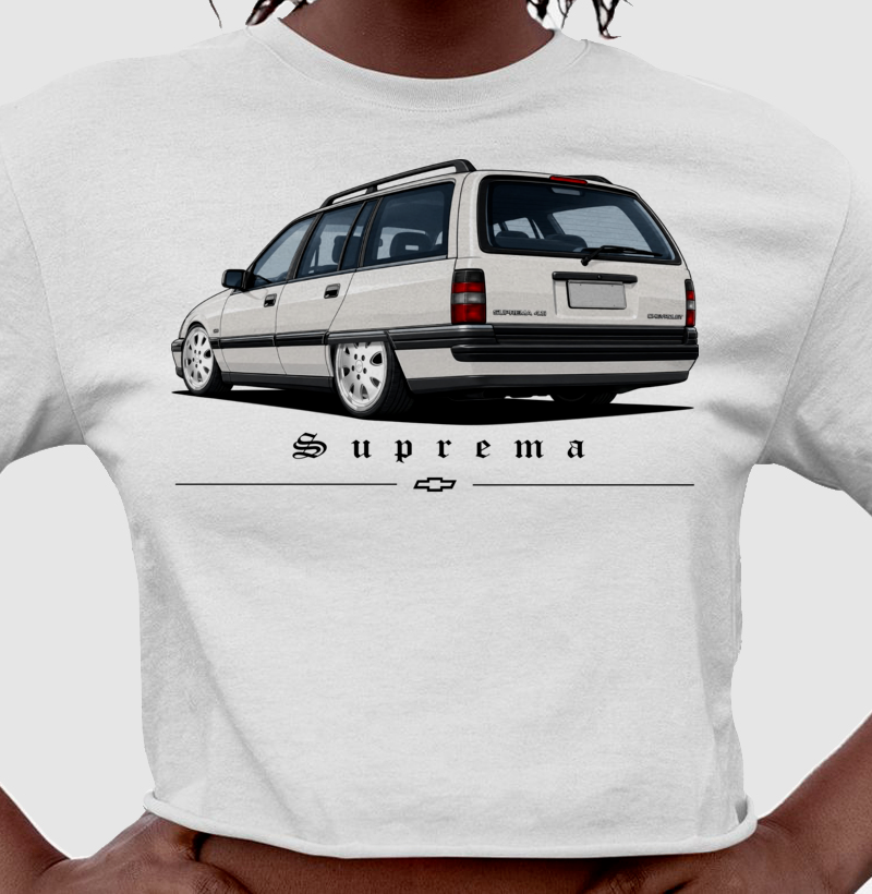 Camiseta cropped feminina Ômega Suprema - Imagem 2