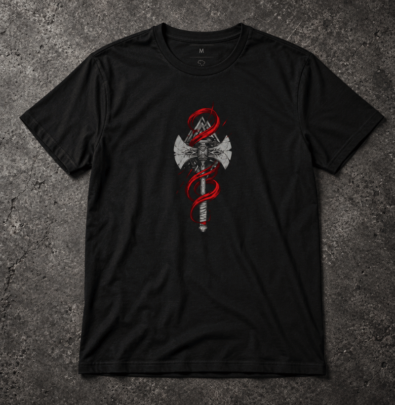Double Axe Red spiral - Imagem 3