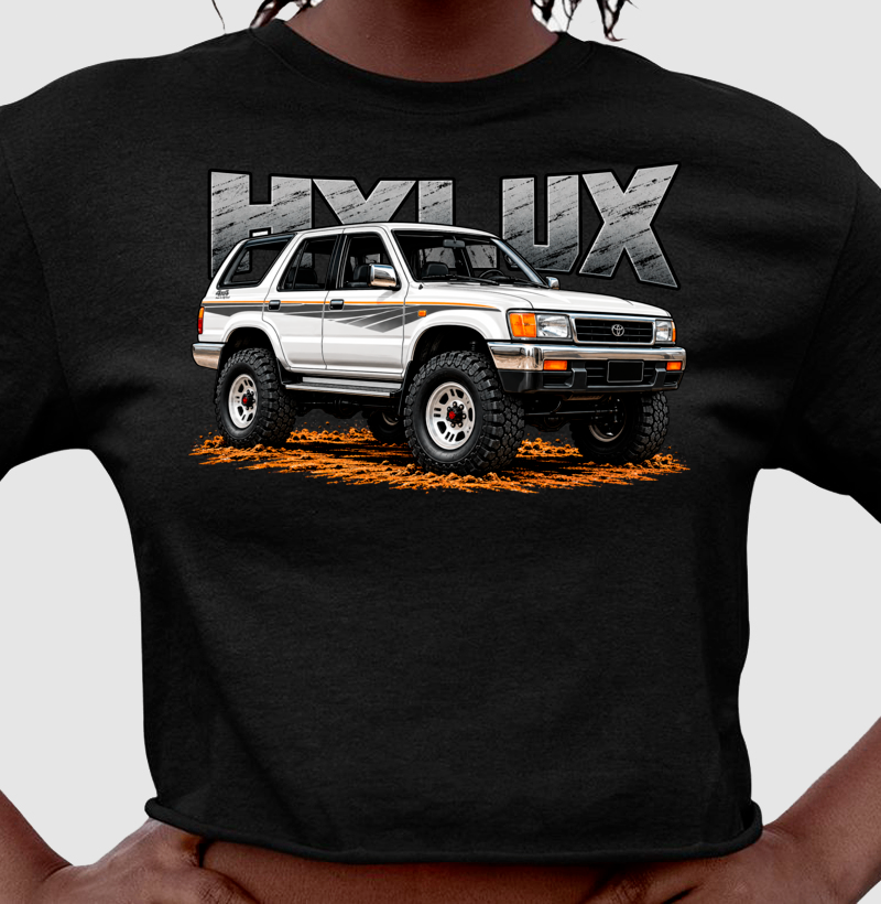 Camiseta cropped feminina Hylux - Imagem 3