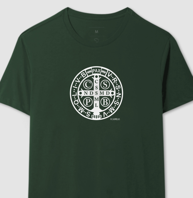Camiseta Medalha de São Bento - Imagem 2