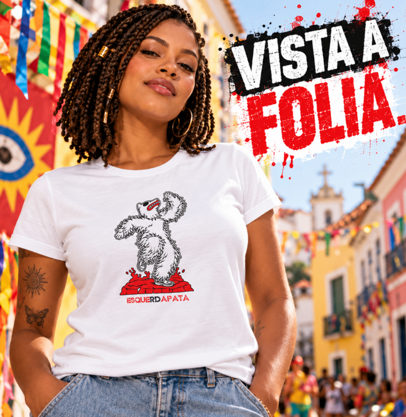Camiseta La Ursa em Algodão | EsquerdaPata - Imagem 3