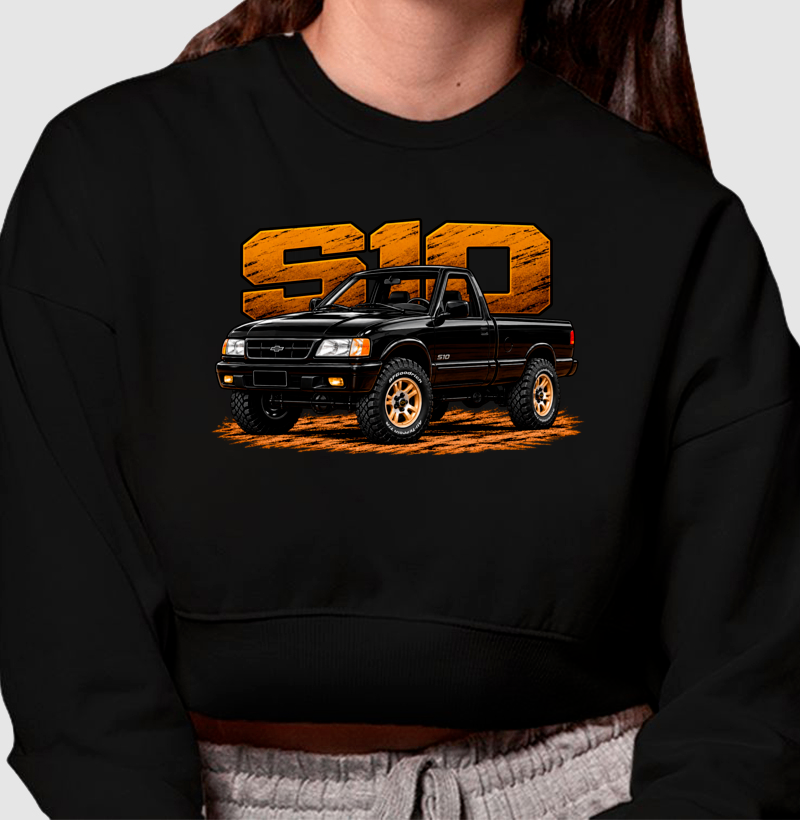 Moletom cropped feminino S10 - Imagem 3