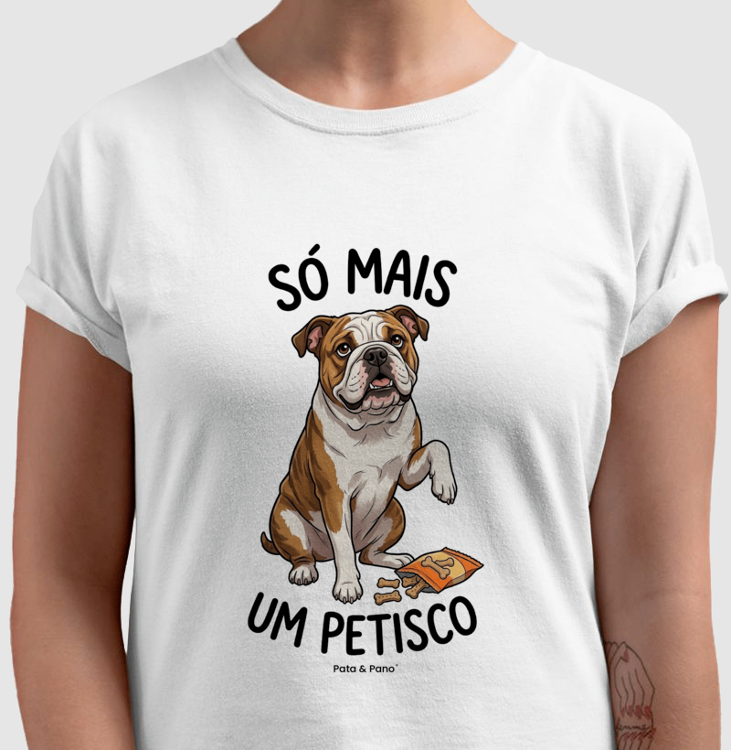 CAMISETA BULLDOGUE INGLÊS PETISCO - Imagem 4