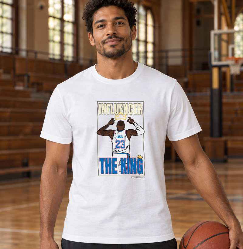Camiseta LeBron James — The King 23 | Influencers Ballers - Imagem 3