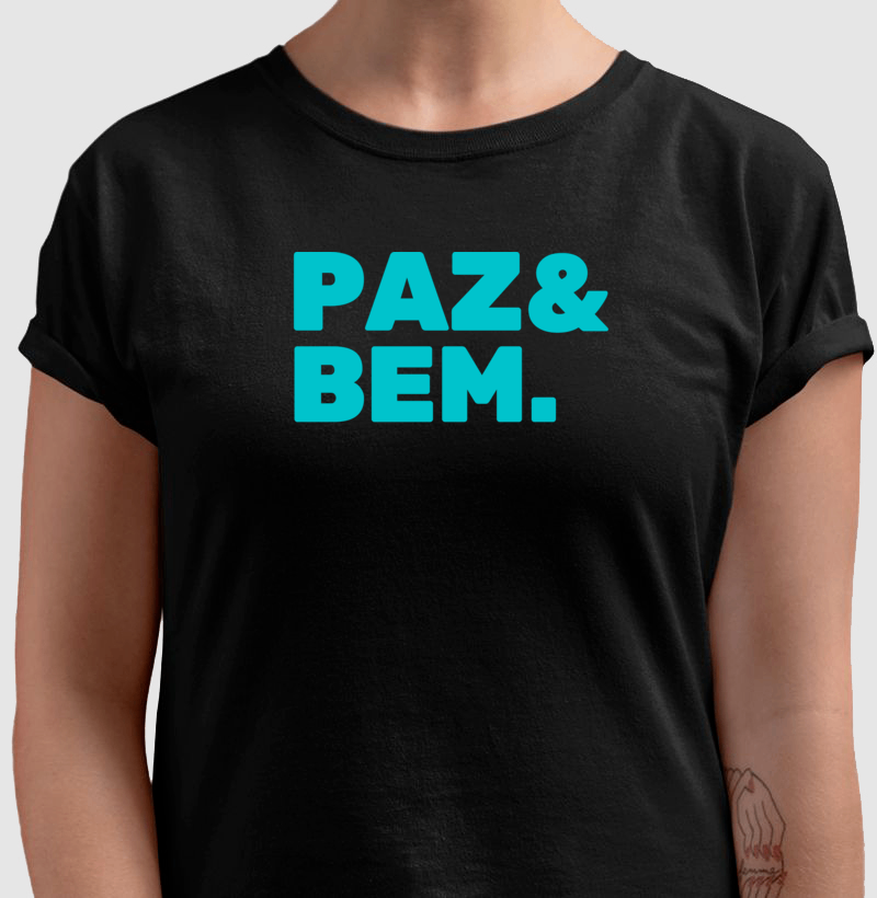 Paz e Bem em Azul Claro - Imagem 3