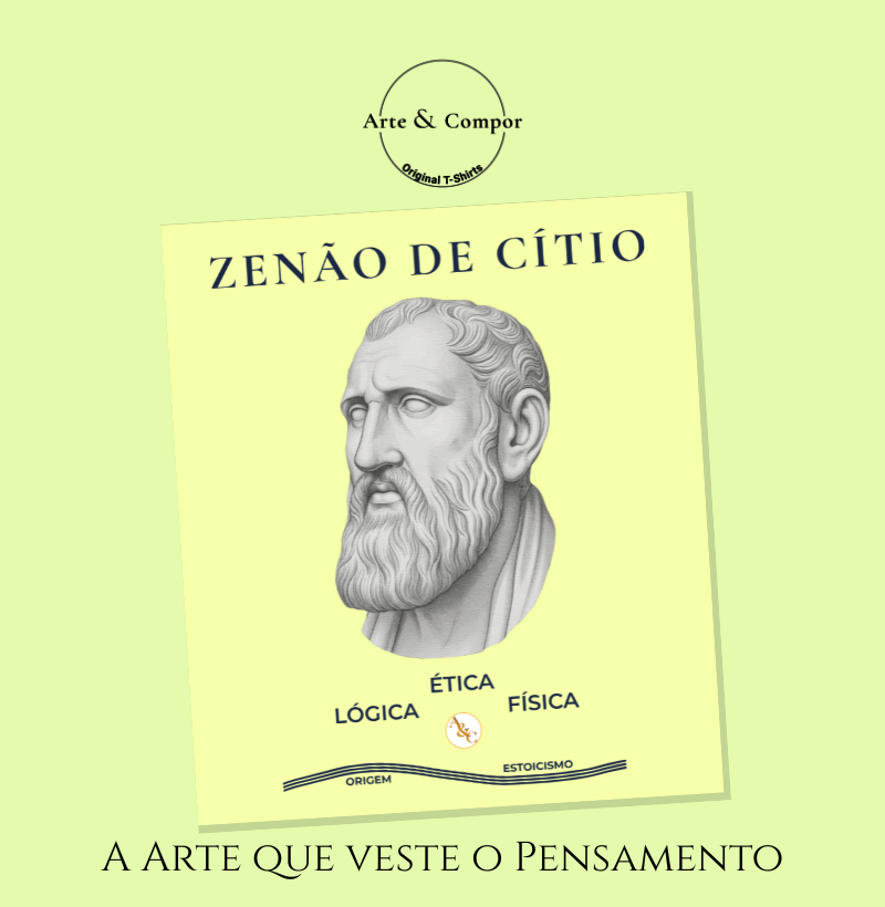 Camiseta A Rocha de Cítio | O Legado do Estoicismo - Imagem 4