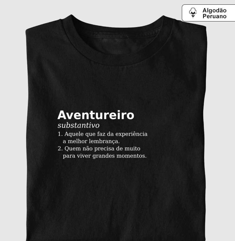 Camiseta Algodão Peruano | Aventureiro - Imagem 3