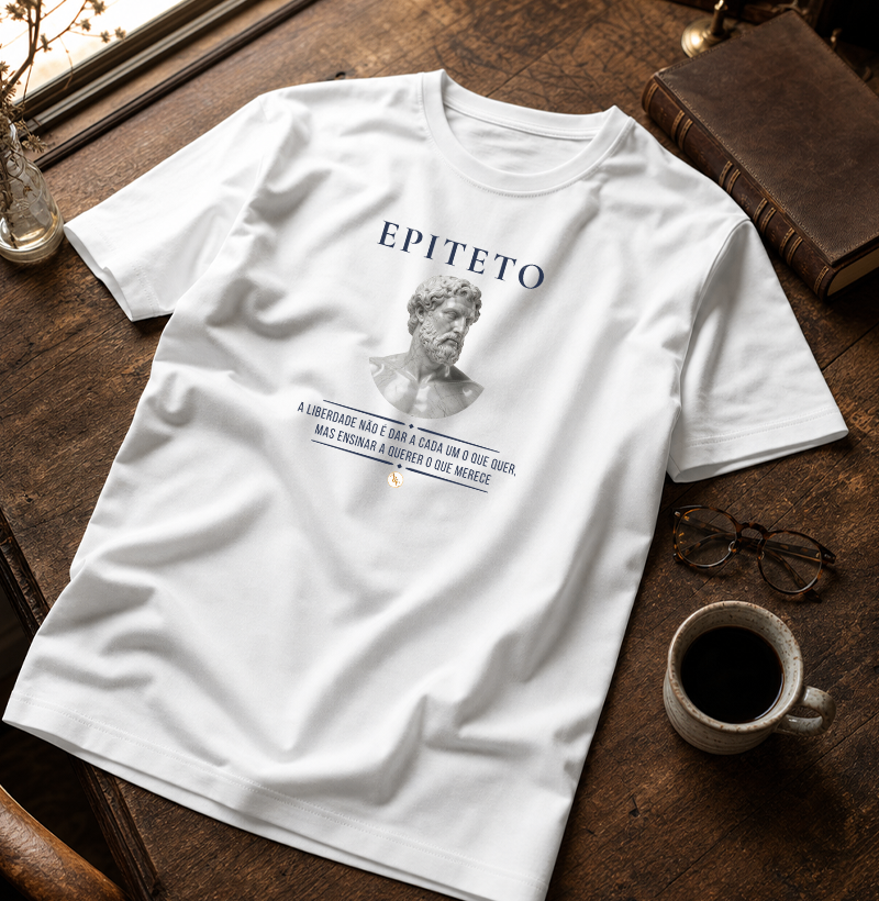 Camiseta O Senhor de Si - Epiteto - Imagem 2