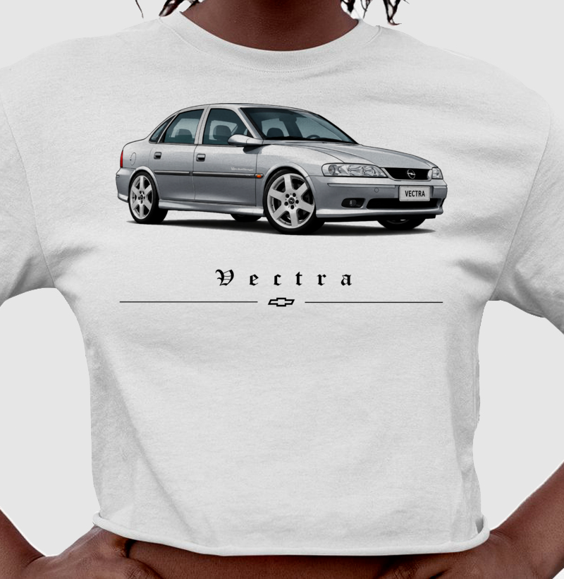 Camiseta cropped feminina Vectra - Imagem 3
