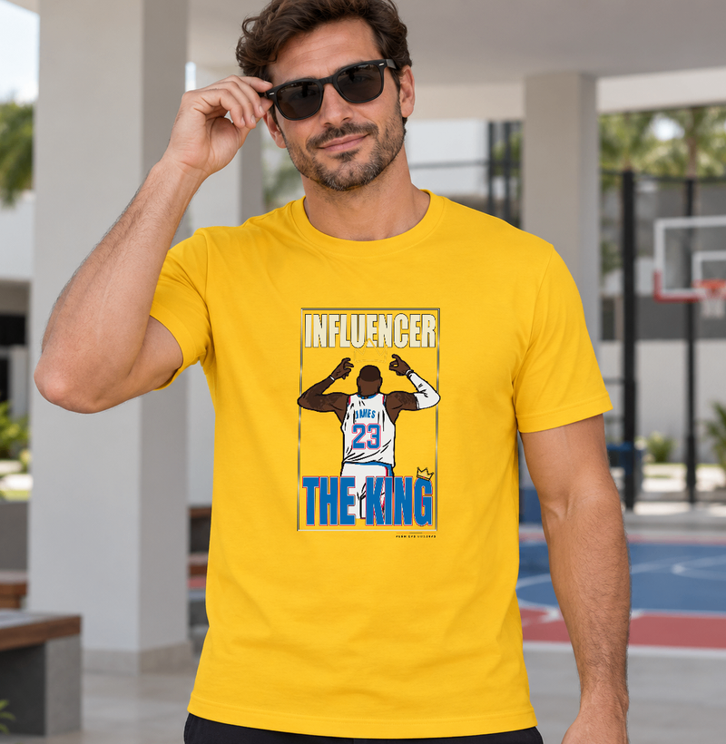 Camiseta LeBron James — The King 23 | Influencers Ballers - Imagem 4