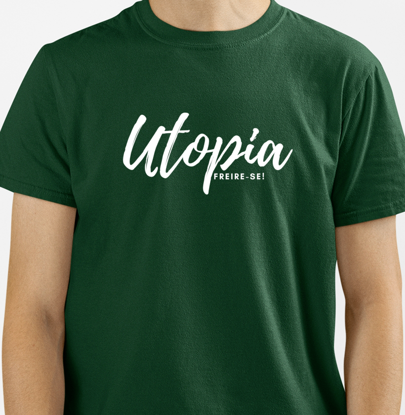 Camiseta Utopia - Letras Brancas - Imagem 2