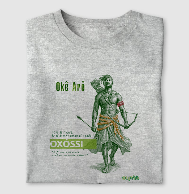 camiseta OXÓSSI iorubá masculina - Imagem 2