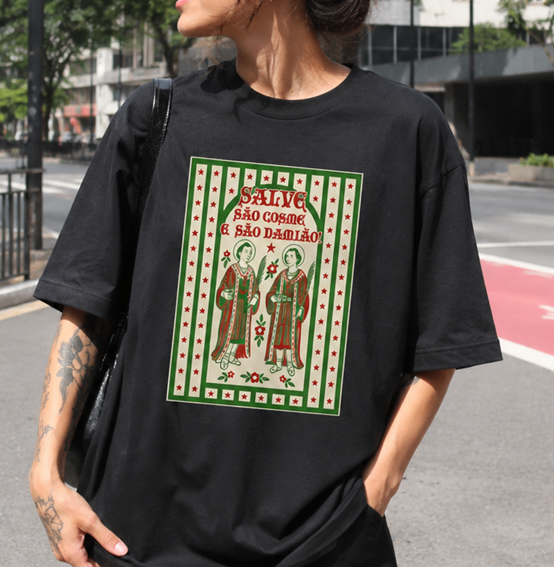 Oversized - Saquinho de Cosme e Damião - Imagem 2