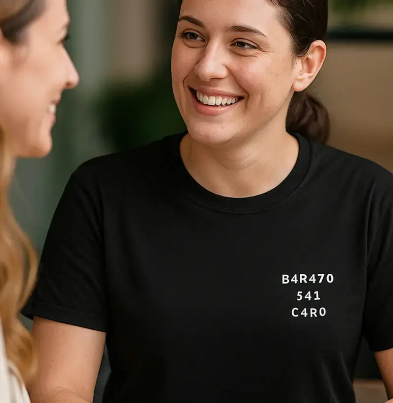 Camiseta Leet Speak “Barato Sai Caro” – Estampa Tipográfica Minimalista Algodão premium - Imagem 2