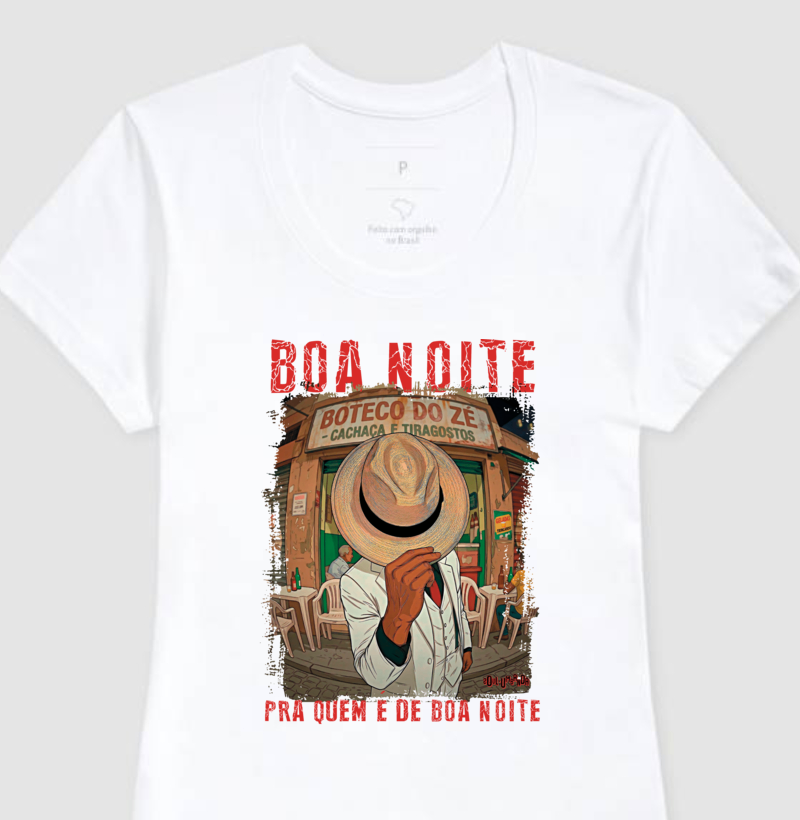 camiseta ZÉ PILINTRA feminina - Imagem 2