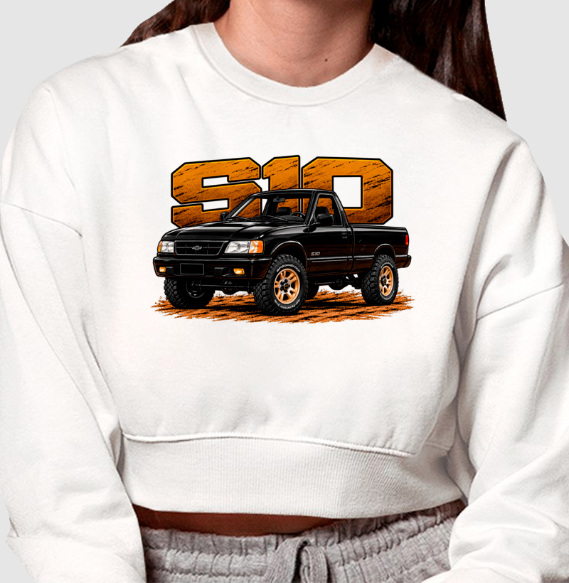 Moletom cropped feminino S10 - Imagem 2