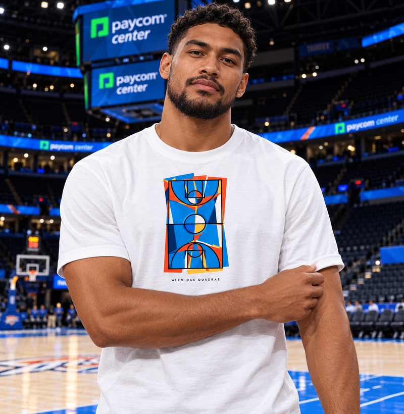 Camiseta de Basquete Piso Sagrado — Oklahoma City - Imagem 4