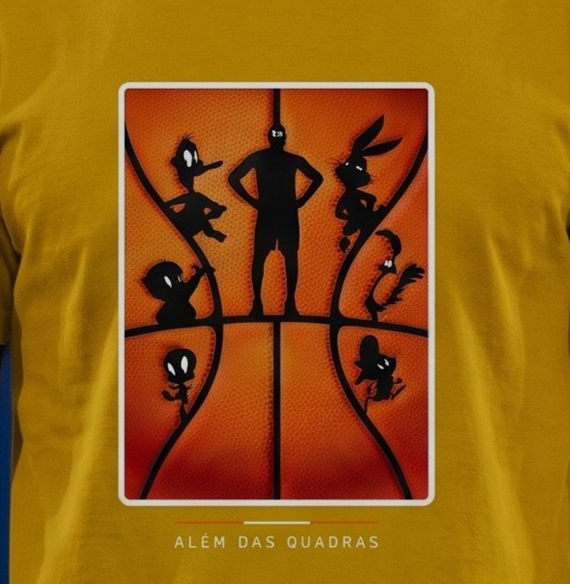 Camiseta de Basquete Jogo de Outra Dimensão — ADQ - Imagem 3