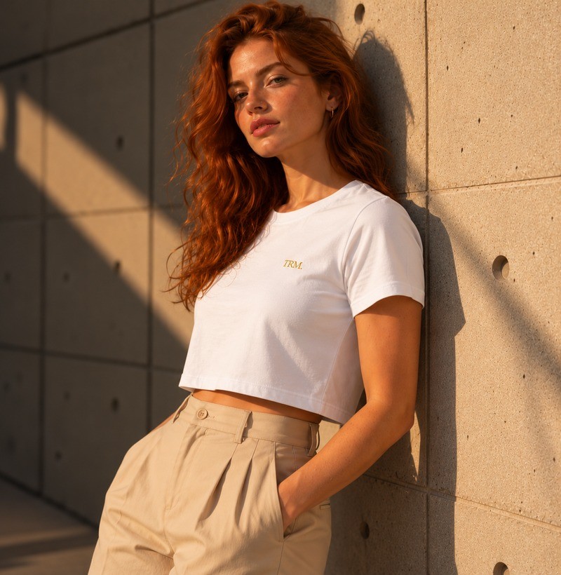 TRM Timeless Cropped White - Imagem 3