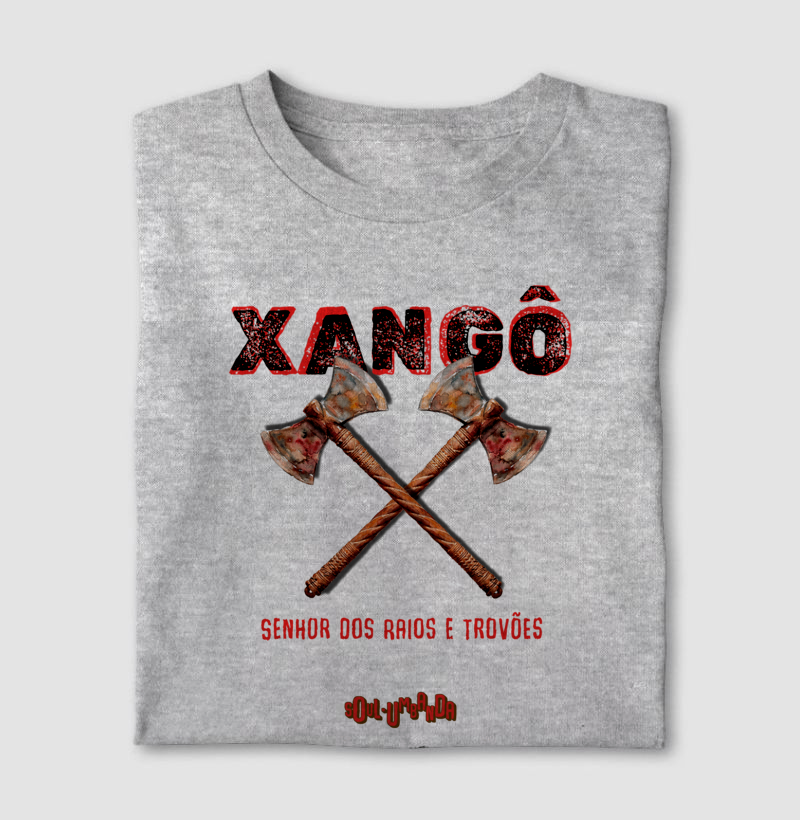 camiseta XANGÔ senhor dos raios e trovões masculina - Imagem 2