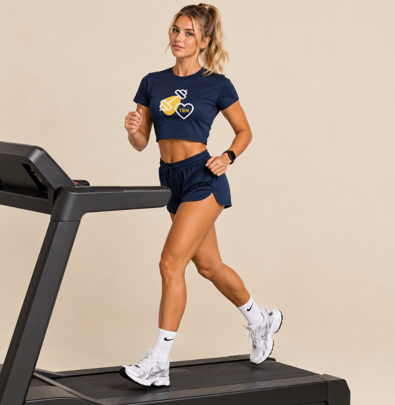 Cropped Amor pelo TRENO – TRN | Cropped Fitness Feminino para Academia e Lifestyle - Imagem 2