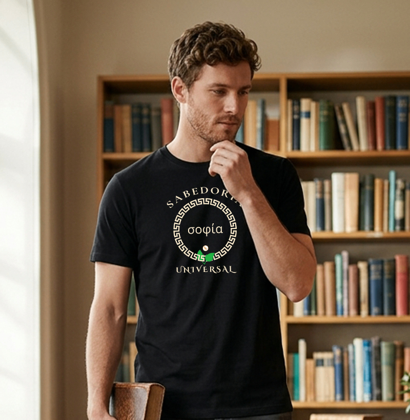 Camiseta "Sabedoria Universal" — Coleção Legado Filosófico - Imagem 2