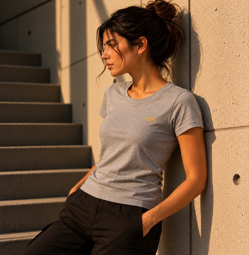 TRM Timeless Tee Feminina Blend - Imagem 3
