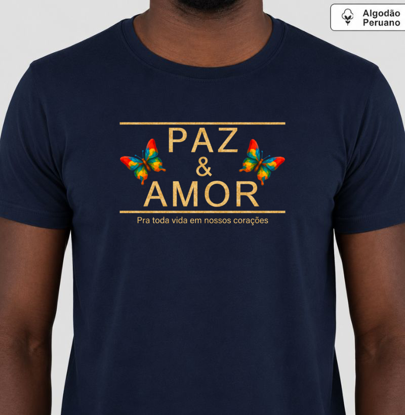 Paz • Amor (algodão peruano) - Imagem 3