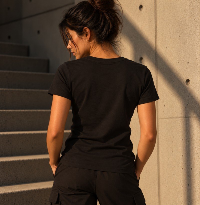 TRM Timeless Tee Feminina Black - Imagem 2