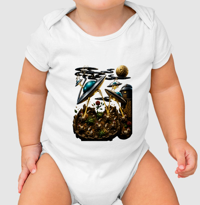 Body Infantil Invasão no Galinheiro - Imagem 2
