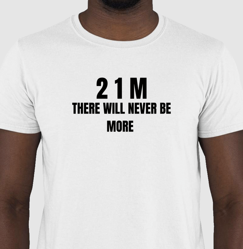 Camiseta Bitcoin 21M - Imagem 2