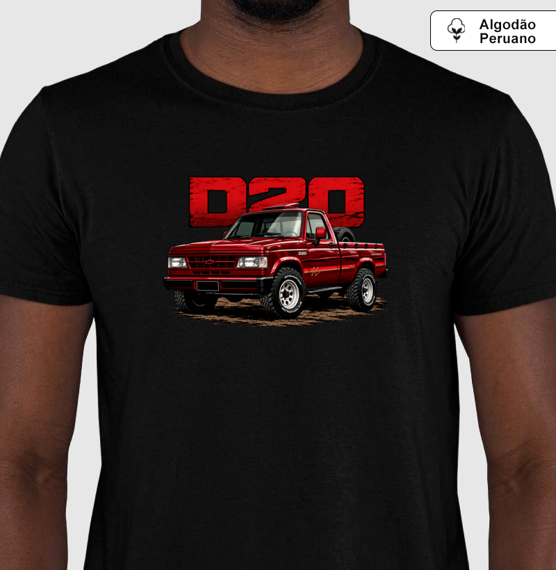Camiseta em algodão peruano D20 - Imagem 2