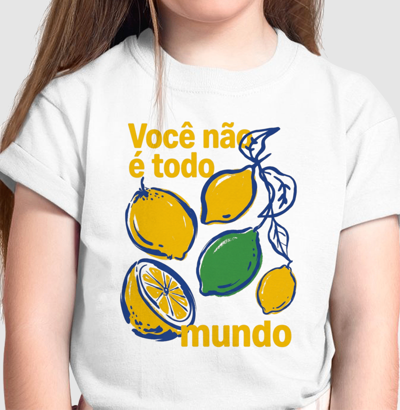 Camiseta Infantil - Você não é todo mundo - Imagem 2