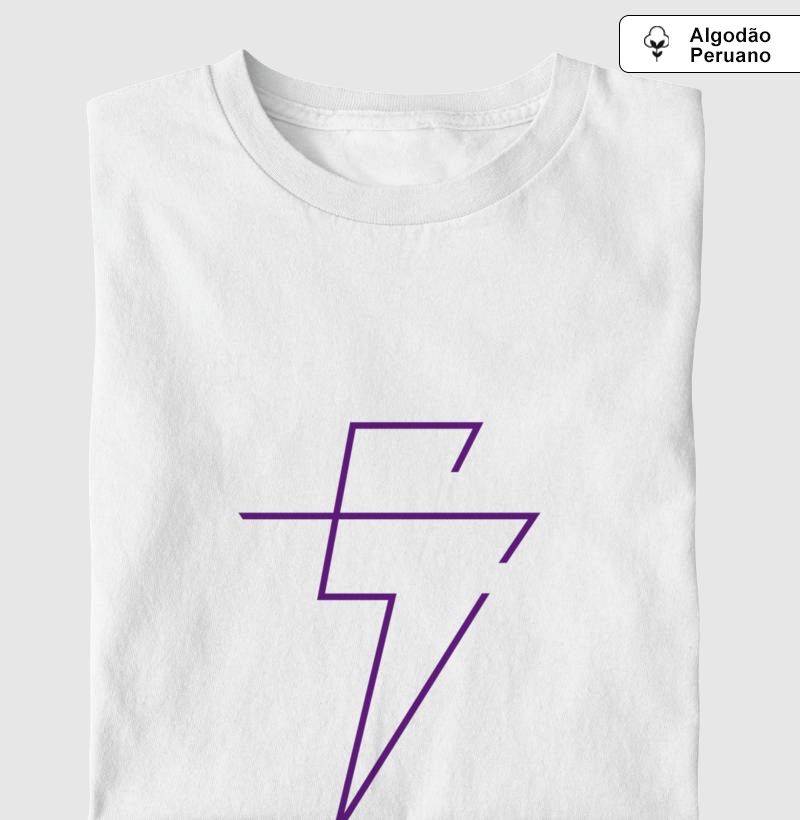 Camiseta Algodão Peruano Oficial Eloy Casagrande #03 - Branca Manga Curta - Imagem 3