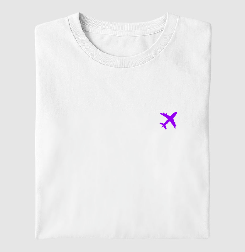 Viajante minimalista - avião roxo - Imagem 4