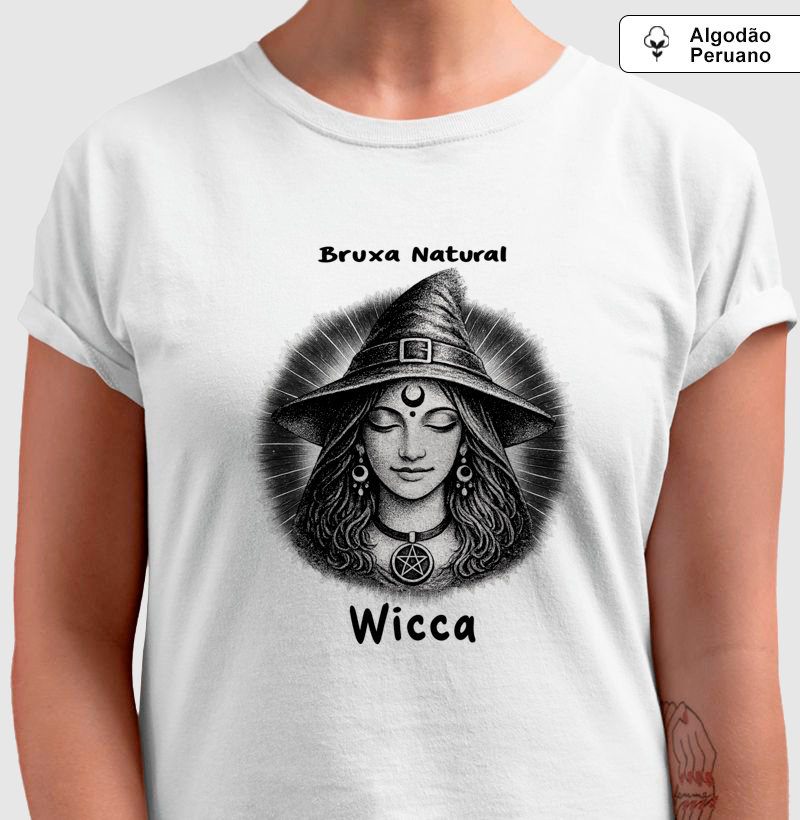 Wicca • Bruxa Natural (algodão peruano) - Imagem 3