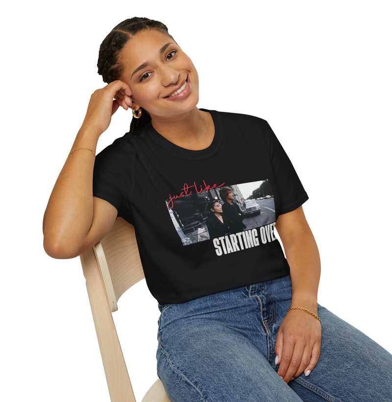 Camiseta Just Like Starting Over - Imagem 3