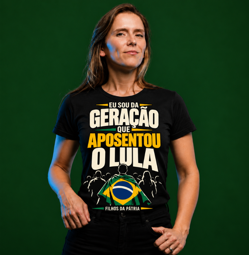 Camiseta Sou da Geracao que Aposentou Lula - Imagem 3