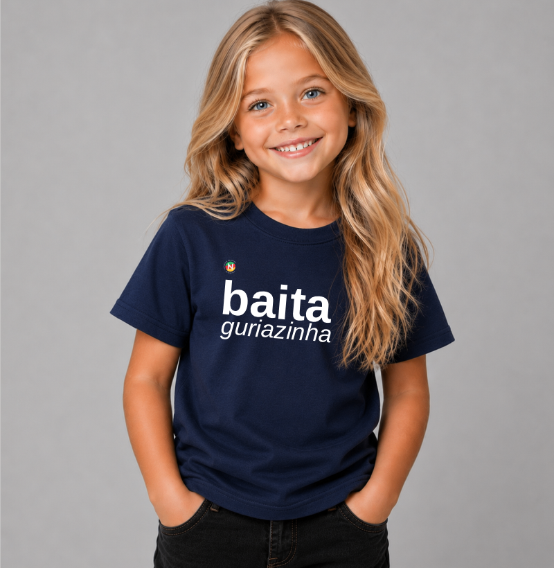 Camiseta Infantil Baita Guriazinha  - Imagem 2