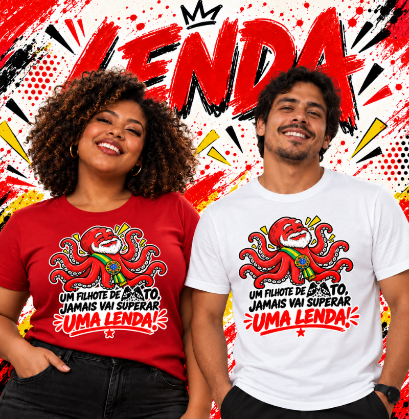 Camiseta Lenda em Algodão - Imagem 4