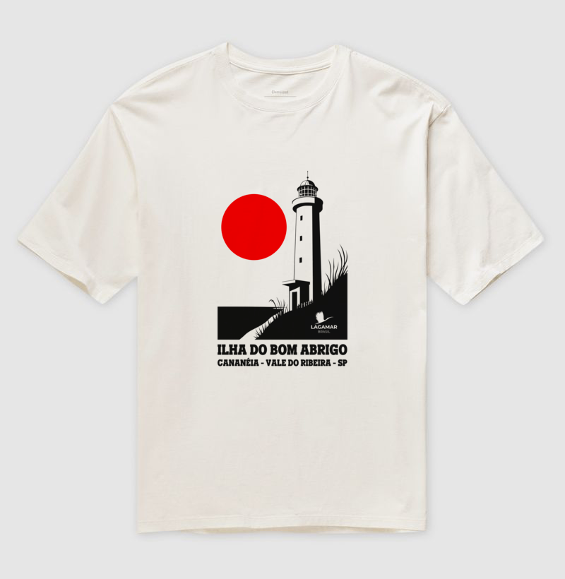 Camiseta Oversized Ilha do Bom Abrigo Oversized - Imagem 2