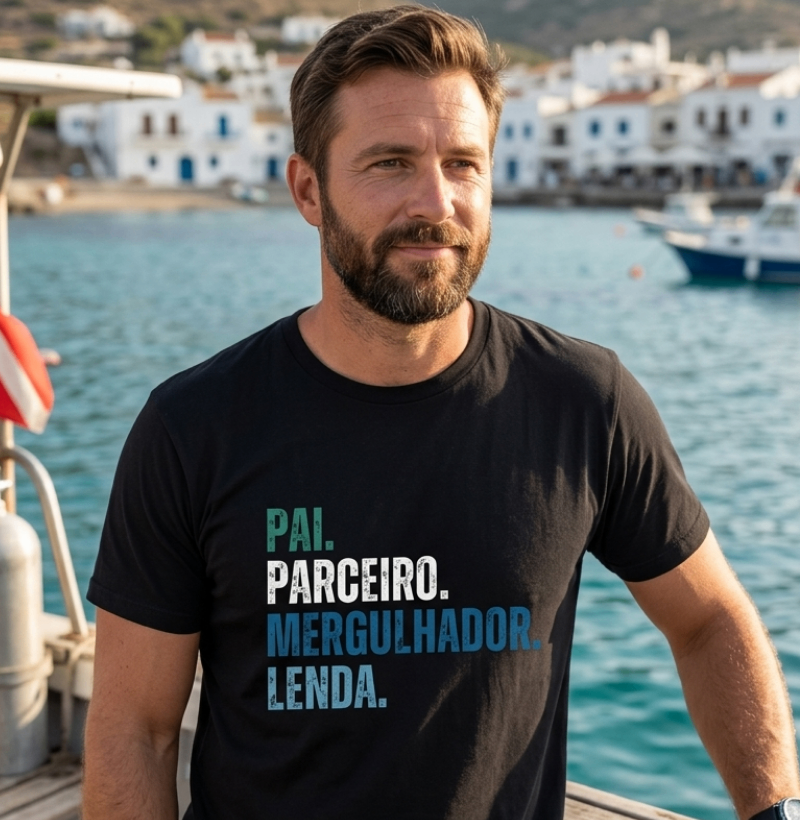 Pai Parceiro Mergulhador Lenda - Imagem 2