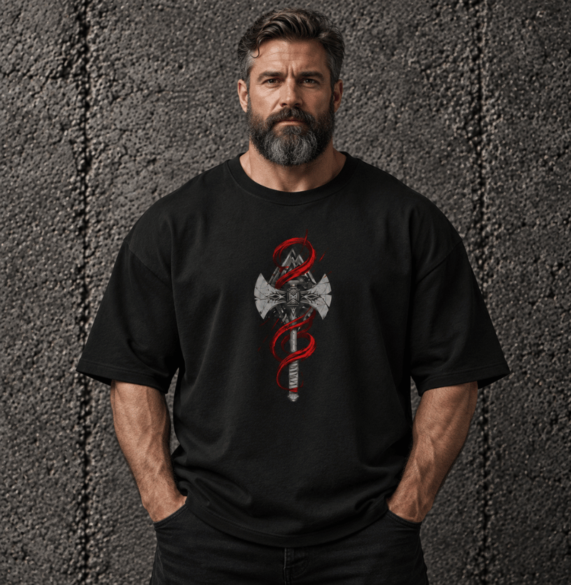 Double Axe Red spiral - Imagem 2
